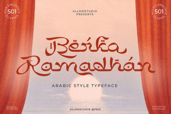 Berka Ramadhan: An Authentic Arabic Display Typeface