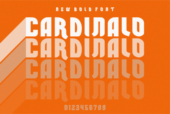 Cardinalo: A Bold Display Font for Modern Brands