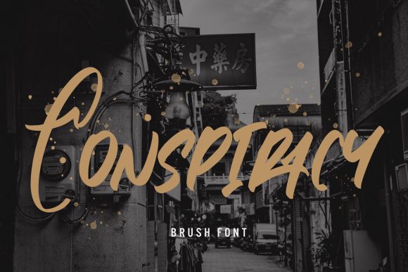 Conspiracy: The Urban Display Font for Bold Creators