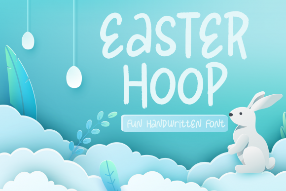 Easter Hoop: The Display Font for Modern Creative Projects
