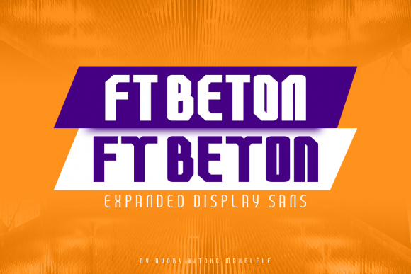 FT Beton: A Modern Display Font That Commands Attention