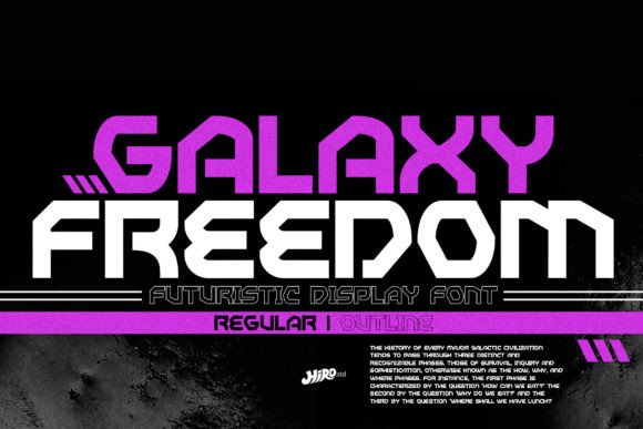 Galaxy Freedom: A Typeface for the Next Frontier