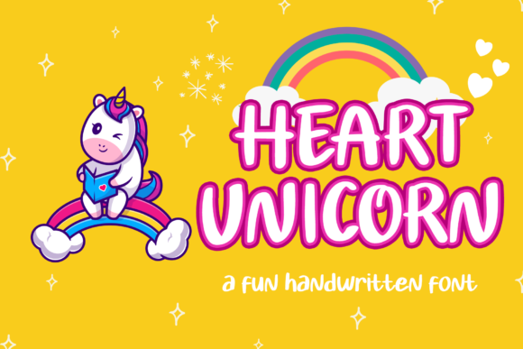 Heart Unicorn: Infusing Whimsy into Modern Typography