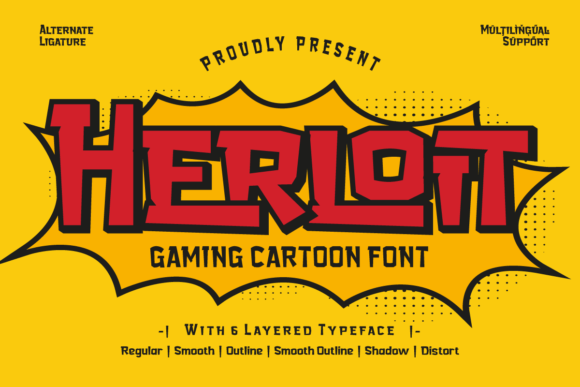 Herloit: The Display Font Redefining Gaming and Creative Design