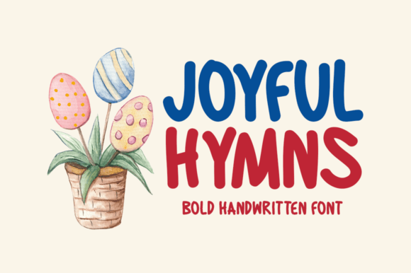 Joyful Hymns: A Display Font for Bold, Memorable Design