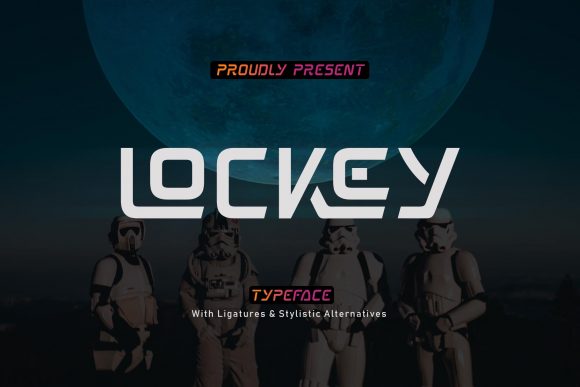 Lockey: The Display Font for Modern Digital Aesthetics