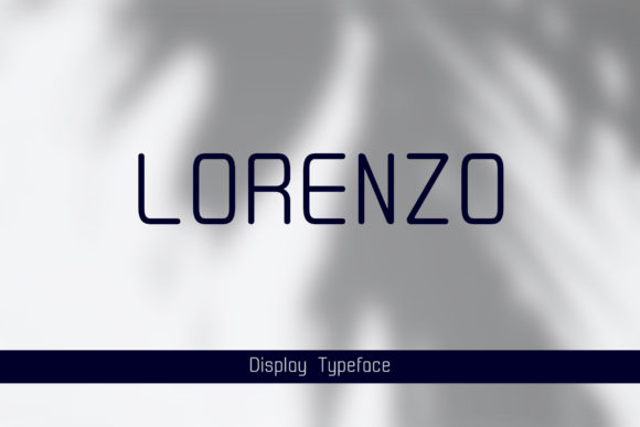 Lorenzo: The Simple, Cool Display Font for Modern Designs