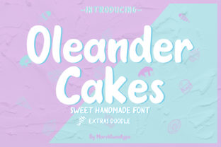 Oleander Cakes: A Brush-Script Font with Real Character