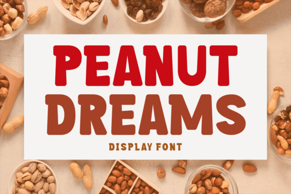 Peanut Dreams: Crafting Bold & Playful Visuals