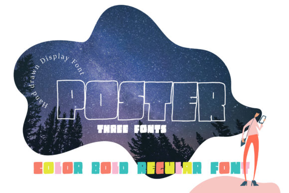 Poster Font: A Playful Display Typeface for Creative Projects