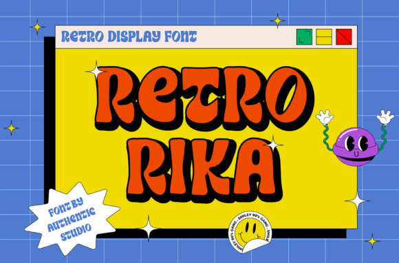 Retrorika: The All-Caps Display Font for Bold Projects