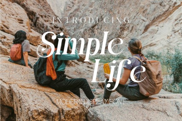 Simple Life: A Modern Font for Understated Elegance